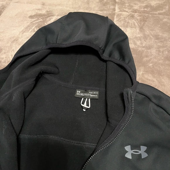 Boys Under Armour Fleece lined Jacket - Picture 4 of 5